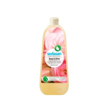 Sapun lichid gel de dus bio trandafir masline 1L Sodasan de la Sanito Distribution Srl