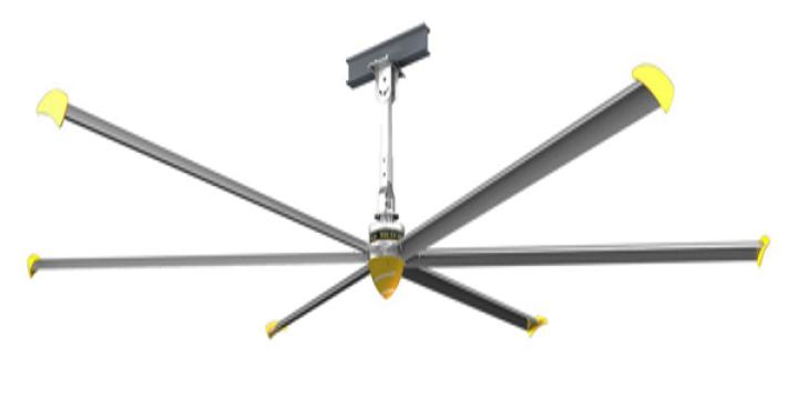 Ventilator de tavan PV6100I Ceiling fan diameter 6120mm de la Ventdepot Srl