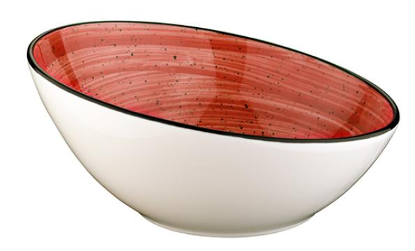 Bol inclinat din portelan Bonna Passion 22cm 750ml
