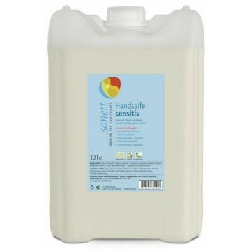 Sapun lichid - gel de dus ecologic sensitive 10 litri Sonett