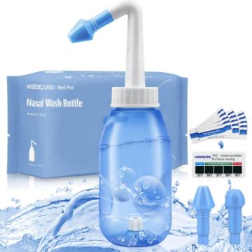 Set spalare nazala 300ml+30 pliculete sare de la Molifag Srl