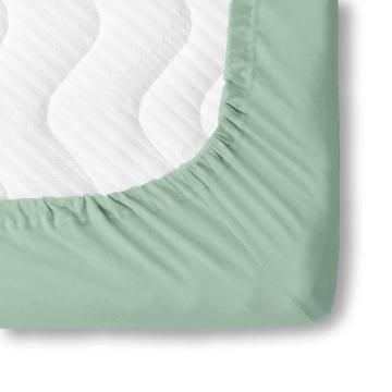 Cearceaf de pat cu elastic dimensiuni 120x200x30 100% bumbac de la Vision Craft Textile Srl