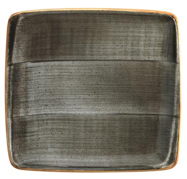 Farfurie patrata Bonna Space din portelan 15x14cm