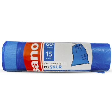 Saci menajeri snur Sano 60litri, albastri