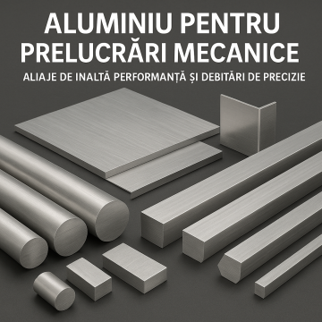 Aluminiu si dural pentru prelucrari mecanice