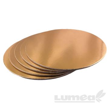 Discuri tort groase aurii, 34cm, 5 buc. - Lumea de la Lumea Basmelor International Srl