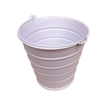 Galetusa din tabla cu toarta lila deschis de la Distinctiv Store Srl