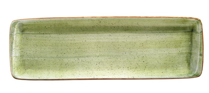 Platou dreptunghiular Bonna Theraphy din portelan 48x16cm