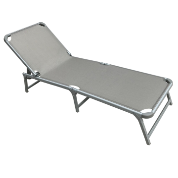 Sezlong plabil Raki Pinki 188x56cm cadru metalic