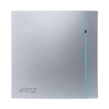 Ventilator de baie Silent-300 CZ Silver Design-3C de la Ventdepot Srl