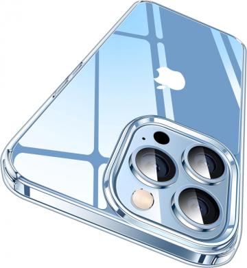 Husa compatibila cu iPhone 13 Pro, anti-soc, subtire de la Molifag Srl