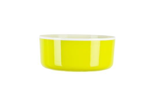 Bol Oli plastic, 26x11cm, verde-lime
