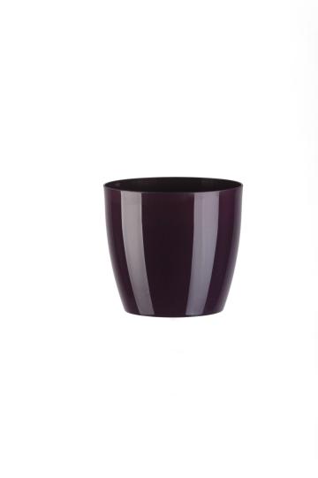 Ghiveci Aga plastic, 16x14,5cm, violet inchis