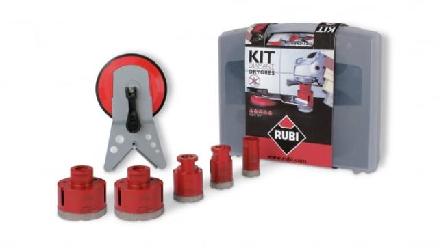 Kit pentru gaurire uscata - 5 carote