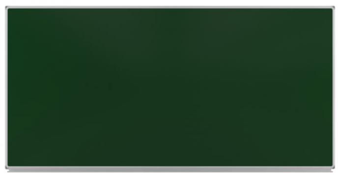 Tabla scolara monobloc verde (2400x1200)