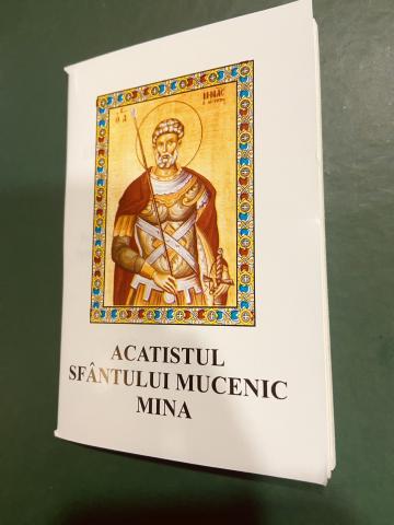 Carte, Acatist Sfantul Mina set 5