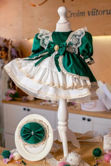 Rochita Emily - verde (maneca lunga) de la Andreeatex