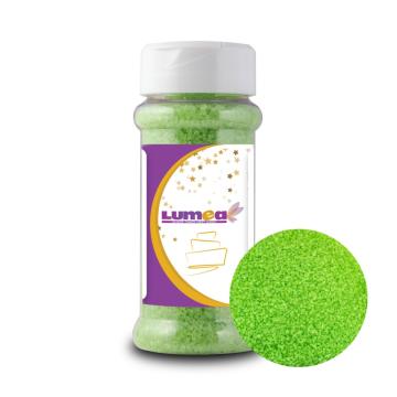 Zahar decor verde lime, 90g - Lumea