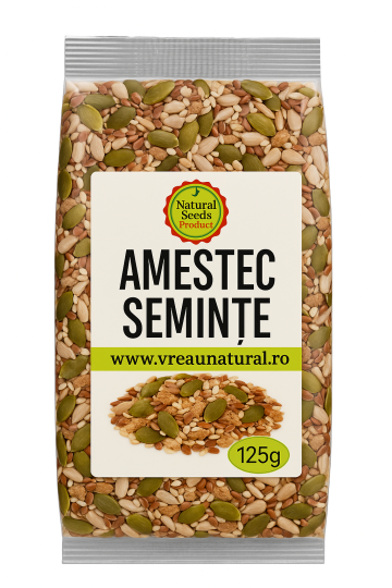 Amestec 4 seminte 125 gr de la Natural Seeds Product SRL