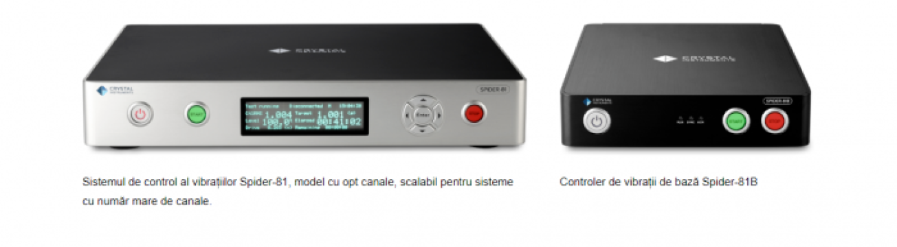 Controller de testare a vibratiilor Spider-81 81B de la Femaris Srl