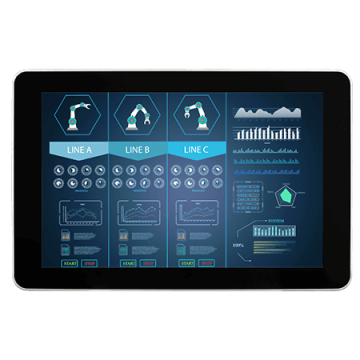 Display cu sasiu USB Type-C de 10,1 inch W10L100-GCH2-C