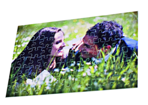 Puzzle cartonat din A4 cu 192 piese