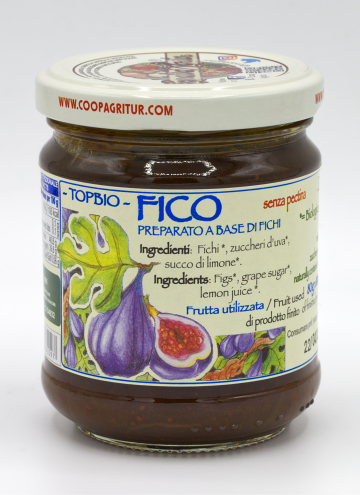 Dulceata acrisoara din smochine eco, 210 gr