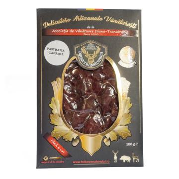Pastrama de caprioara - Diana Transilvania - delicatese