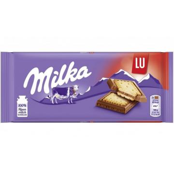Biscuiti cu ciocolata Milka LU 87 g