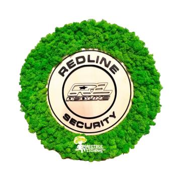 Logo cu licheni naturali -  1