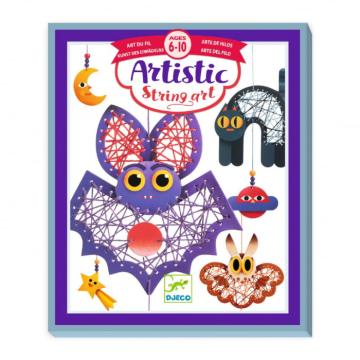 Jucarie set creativ de cusut, Pe timp de noapte, Djeco