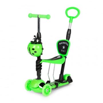 Trotineta 5 in 1 cu sezut si 3 roti cu LED Ecotoys YM-SW-6 de la Montana Imobiliare Srl