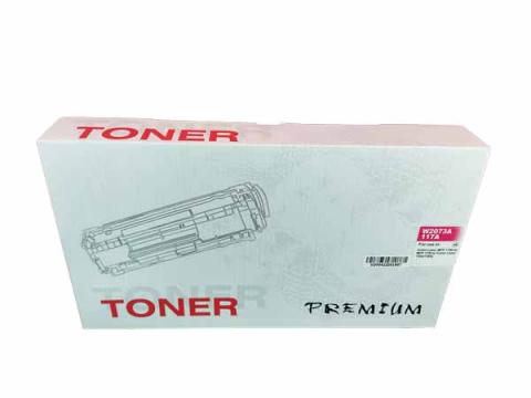 Cartus toner compatibil HP 117A W2073A cu chip de la Refillplus Srl