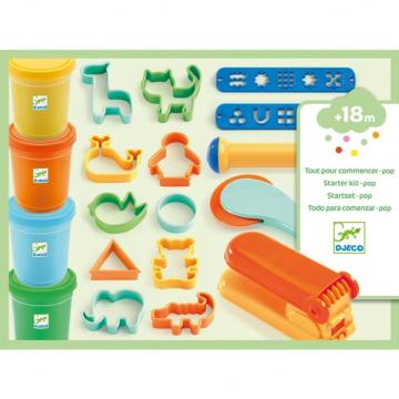 Jucarie set modelaj cu plastilina Djeco, culori Pop