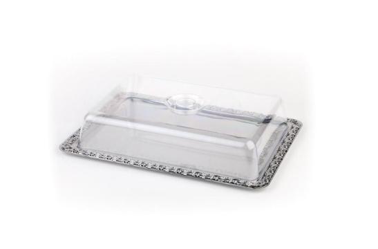 Tava inox cu capac Schoner Essen, 42 x 31 cm