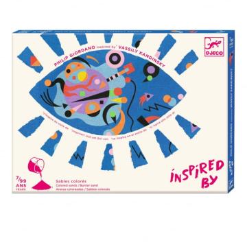 Jucarie atelier cu nisip Abstract Art Inspired by Kandinsky