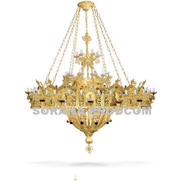 Policandru cu horos 95 becuri X 99-817 de la Sorana Prodcom Srl