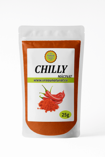 Chilly macinat 25gr, Natural Seeds Product de la Natural Seeds Product SRL