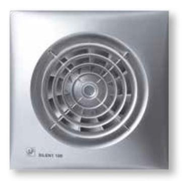 Ventilator de baie Silent-100 CHZ Silver Ecowatt
