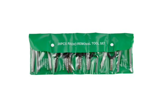 Trusa de accesorii pentru demontat aparate radio JBM de la Auto Care Store Srl