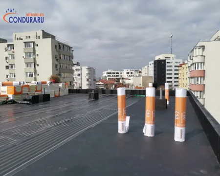 Termo si hidroizolatie terase circulabile