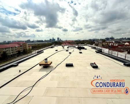 Hidroizolatie acoperis Antracit X de la Hidroizolatii Conduraru