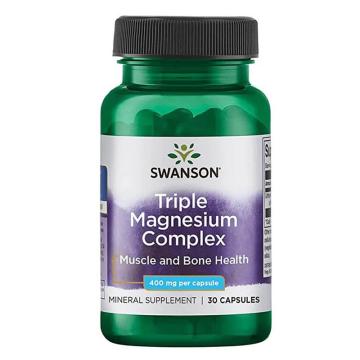 Supliment alimentar Triple Magneziu 3 in 1 Complex 400mg de la Krill Oil Impex Srl
