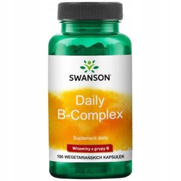 Supliment alimentar Daily B-Complex 100 capsule Swanson