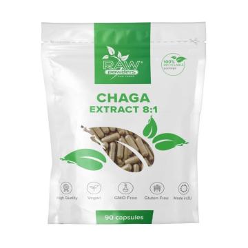 Supliment alimentar Chaga Extract 8:1 500mg 90 capsule