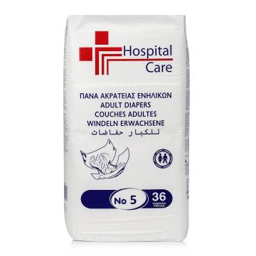 Scutece adulti Hospital Care - XXL - 36 buc de la Medaz Life Consum Srl