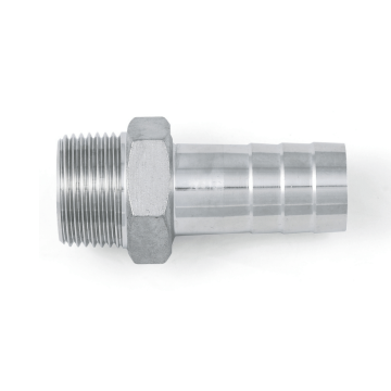 Portfurtun inox, filet exterior 1 inch, pentru furtun 25 mm de la Rodomar International Srl