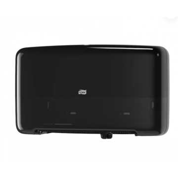 Dispenser de hartie igienica Tork Twin Mini Jumbo, negru, T2