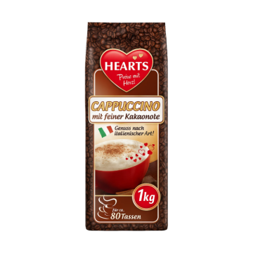 Cappuccino Hearts Cacao 1kg de la Activ SDA Srl