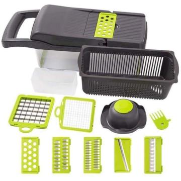 Razatoare multifunctionala 16 in 1 pentru legume, fructe
